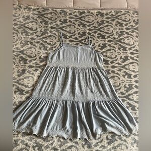 American Eagle Outfitters Tiered Dress - Blue